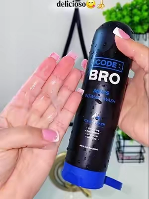 Code Bro Men's Intimate Wash - Official Product Deep Cleanse for Private Parts Combats Odor Sweat & Itching 250ml Body Care Daily Cleansing Bath Gel Cleanser #TikTokshopbacktoschool 
