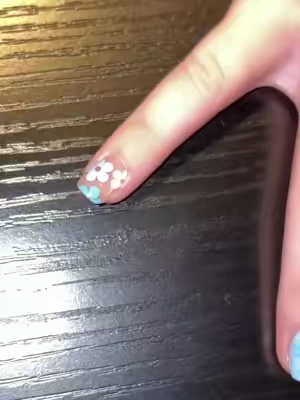 She is always so excited to go to school and show everyone her nails after nail day! #nails #nailday #nailart #motherdaughterduo 
