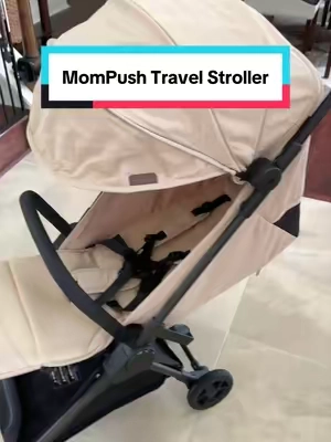 Mompush travel stroller goes on sale 8/20!!!!! #travelstroller #lightweightstroller #stroller #strollerreview #babystroller 