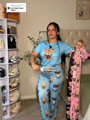 Respuesta a @Aracely Canenguez 3 pijamas al precio de una súper bonitas suaves cómodas y tela fresca #pijamas #pijamasmujer #pijamasbonitas #pijamascomodas #pijamaslindas 
