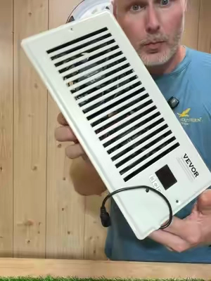 VEVOR Smart Register Booster Fan Upgrade Your Home Airflow #VEVOR #RegisterBoosterFan #HVAC #HomeImprovement #BackToSchool @VEVOR Automotive Store 