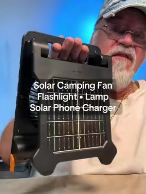#campingfan #solarfan 