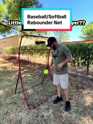 Make your little athlete a better player with this baseball/softball rebound net⚾️🥎 #baseballpractice #softballpractice #softballtraining #sportsequipmemt #baseballtraining @Haidee_Collab @VEVOR Outdoor Store 