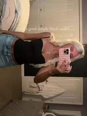 under $15 going out tank🤭🖤 #womenclothing #womensfashion #affordablefashion #cuteoutfits #cutetopsforcheap 