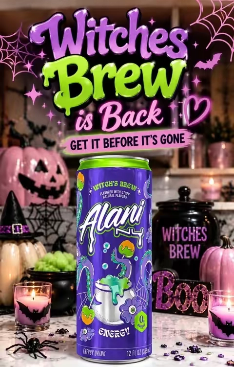 #alani #witchesbrew #energydrinks 