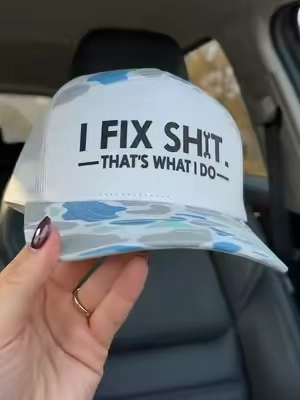 I Fix Embroidered Richardson #cap #capformen #hatforwomen #hatformen #tiktokmademebuyit 