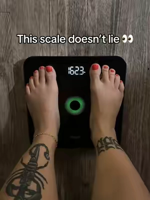 It’s not always about the number on the scale 👏🏼 Knowing what that number is made of matters too. #smartscale #digitalscale #scale #weightloss #health 