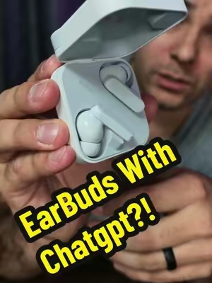 Do Your Earbuds have Chatgpt?!  #headphones #earbuds #audio #TikTokshopbacktoschool #backtoschool 