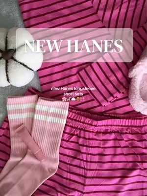 NEW DROP ALERT 🚨 @Hanes #hanes #loungewear #pajamas #hanespartner #cozyathome 