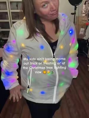 @DX EL MASK ##christmasjacket #jackets #womensfashion #halloween #halloweencostume 