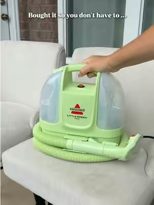 Honest opinion 🤭 #bissell #greenmachine #cleaningtiktok #TikTokshopbacktoschool 