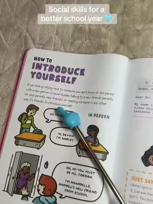Some adults may need this too 😅 #whatcanisay #socialskillsforkids #TikTokshopbacktoschool @Hachette Book Group 