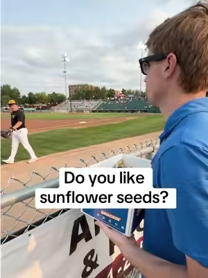 Do you like sunflower seeds? @Fargo-Moorhead RedHawks 