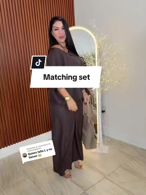 Respuesta a @mixelarodriguez Women's Ultra-Loose Oversize Baggy Two-Piece Set, Casual Chic Vacation Laid-Back-Style Top and Wide-Leg Pants, Comfortable and Stylish for Relaxing Days #tiktikshopcreatorpicks #TikTokshopbacktoschool #2pieceset #twopieceset #matchingset 