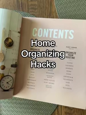 I’m so excited about this!!!! It’s so heavy and full of ideas for every single month!!! #marthastewart #homeorganization 