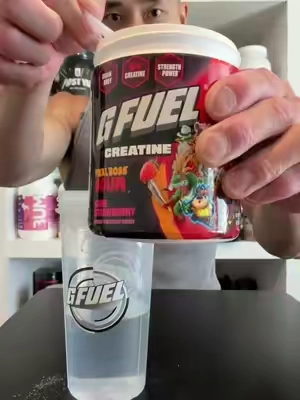 @G FUEL Energy x @finalbosssour Sour Strawberry flavored creatine #gfuel #finalbosssour #creatine 