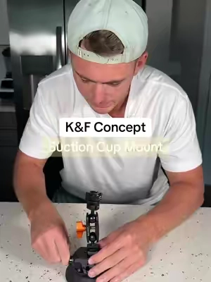 This is super heavy duty #kandfconcept #suctioncupmount #cameramount 