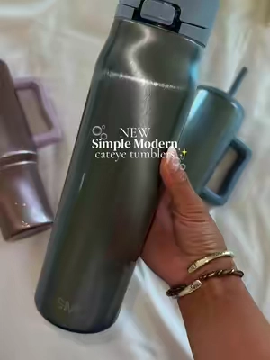 New cateye designs just dropped!! @Simple Modern #simplemodern #backtoschool #TikTokshopbacktoschool #tumbler 