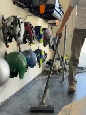wall mounted garage vacuum #cars