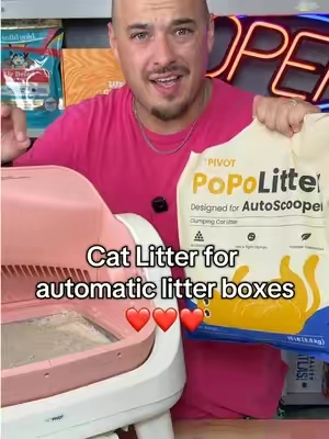 No more messy automatic litter boxes with Cat Litter specifically designed for those 