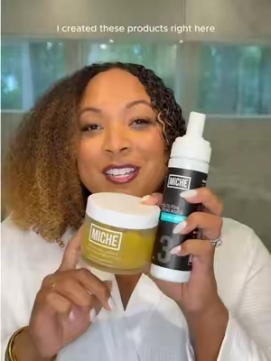 She formulated the products, now here’s exactly how she uses them. 👀✨ Our Founder and CEO Michelle is taking us through her personal styling routine with the SET Gel-to-Foam Styling Mousse + Tropical Oasis Anti-Humidity Gel. Every MICHE formula is created with all hair textures in mind, and this duo was designed to make achieving salon-quality results at home feel effortless.👏 From loose curls to tighter coils, it’s all about thoughtful formulas, quality ingredients, and the right technique. What do you want Michelle to show next? ⬇️💬 #michebeauty #founderstory #curlyhairproducts 