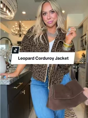 You love leopard by hate sweating…. This jacket right here is perfection🐆🤎 @Chicovar #sohochic #leopardprint #jacket #leopardjacket #midsizeoutfits 