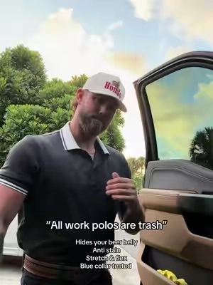 Blue collar approved polos 