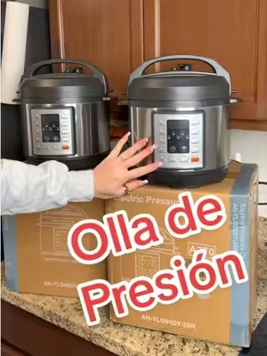 DESCUENTO🚨🚨🚨🚨🚨🚨 Olla eléctrica a presión multifuncional con programas preestablecidos para arroz, sopa y frijoles. Ideal para preparar comidas familiares fácilmente. @NOVA CASA #TikTokshopbacktoschool #backToSchool #cocina #pressurecooker 