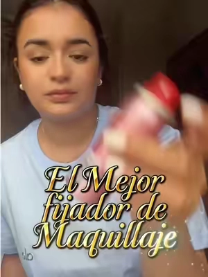 El mejor Fijador de Maquillaje para tus viajes tamaño portátil 👌👌🙌 #jennyclaros #hondureñosenusa🇭🇳🇺🇸 #parati 