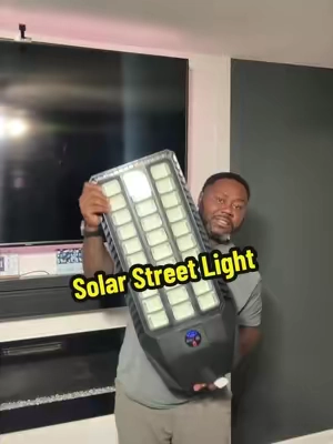 Light up your driveway, yard, parking area, or property without running any wires! ☀️💡 This outdoor solar street light charges during the day and automatically provides bright LED lighting at night. It features a motion sensor, weather-resistant IP65 design, adjustable angle, and remote control for easy operation. A simple way to add extra lighting and security anywhere you need it! #Home #fyp 