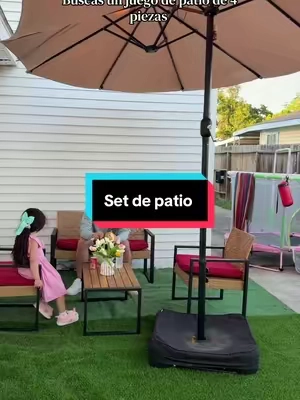 Set de patio en más colores #setdepatio 