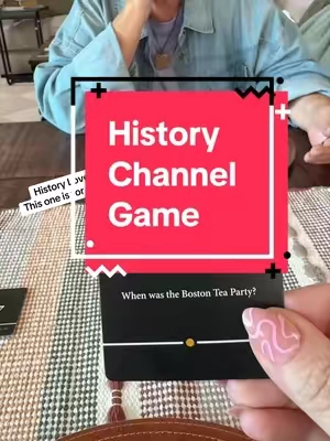 Okay, history people… THIS ONE IS FOR YOU. 😂🙌 @HISTORY  The History Channel game is one of those games where you start out feeling pretty confident and five minutes later you’re questioning everything you learned in school. 🤣 It’s fun, competitive, and actually makes you use your brain—which makes it perfect for family game night, parties, or that one person who swears they know EVERYTHING. 👀 Just prepare yourself for a lot of, “WAIT… THAT HAPPENED WHEN?!” 😂 #HistoryChannel #HistoryGame #TriviaGame #FamilyGameNight #BoardGames