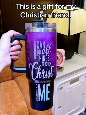 This 40oz tumbler is my new daily must-have ✨ #tiktokshop #cup #thermos #dailymusthave#christianity 