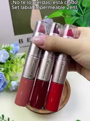 Doble punta mate pigmentado, ¡qué genial!#tiktokshop#fyp #makeuptutorials #tiktokshopstockup #SohoChic