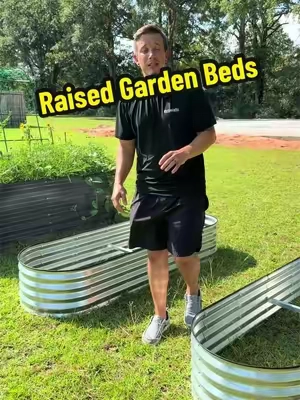 Build out your backyard garden with these galvanized raised beds available in multiple sizes and pack options. #summerfinds #TikTokshopbacktoschool #RaisedBeds #BackyardGarden #GardenIdeas 