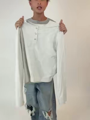 a $70 henley or a $20 henley with free shipping… #clothing 