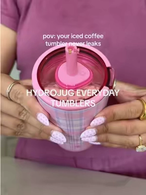 and this plaid is so cutesy🎀  @HYDROJUG #tumblers #tumbler #tumblersoftiktok #hydrojug #TikTokshopbacktoschool 