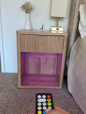 Love this nightstand! #nightstand #bedsidetable #bedroomfurniture 