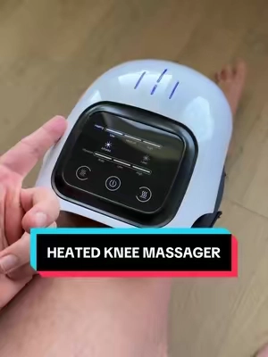 Nothing beats sitting back and getting a knee massage 🙌🤤 #kneepain #kneemassager #jointpain #painrelief #massagetherapy 