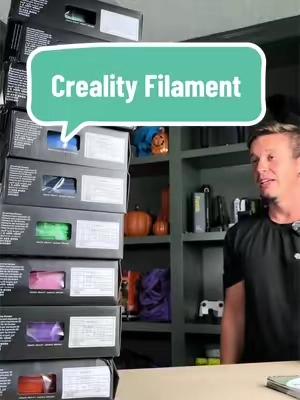 Stock up on Creality filament for your next round of 3D printing projects. #summerfinds #TikTokshopbacktoschool #PLAFilament #3DPrinting #CrealityFilament 