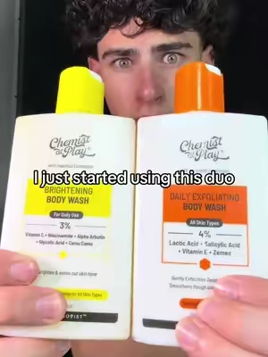 #bodycare #bodyacne #darkspots #chemistatplay 