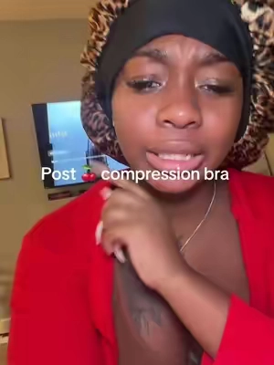 This is better than the one the hospital gave me ! #feelingirl #compressionbra #breastaug 