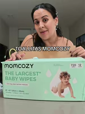 Toallitas para Bebe momcozy el modelo mas grande de toallitas 99% agua con extracto de coco perfectas para Bebe #momcozy #babywipes #TikTokshopbacktoschool #tiktokshopbacktoschoolsale #summerwins 