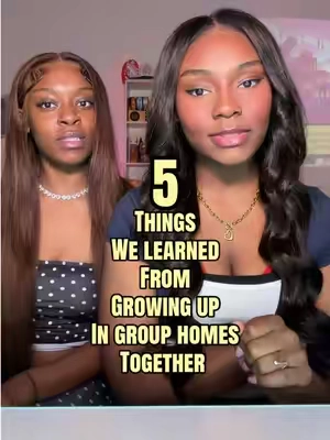 Things we learned growing up in group homes together🙃 #fostercare #tetenkeke 