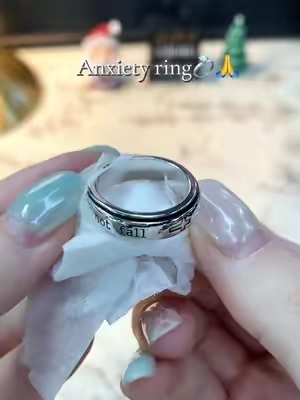 Regret Not Buying Earlier, Ease Nervousness#rings #anxietyrelief #giftforher #fyp 