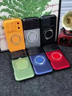 Protege tu iPhone con esta resistente funda magnética que cuenta con una tapa deslizante para la lente de la cámara para mayor seguridad.#phonecase  #summerfinds #magsafe #cameraprotection#sohochic