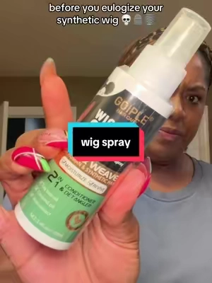 your old wig might still have some life left in her too 👀 #syntheticwigcare  #wigrepair  #wigmaintenance  #wigcare  #wigrefresh