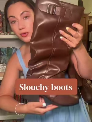 Loving these slouchy boots!  #boots #slouchyboots #falloutfits 