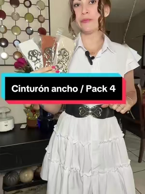 ¡El secreto para estilizar cualquier vestido en un segundo! ✨ Este cinturón elástico ancho de JASGOOD le da ese toque vintage definitivo a tu outfit. Cómodo, ajustable y combina con todo. ¡Un básico que necesitas en tu clóset! 🛒👇#jasgood #cinturonancho #outfitconvestido #modavintage #accesoriosdemoda 