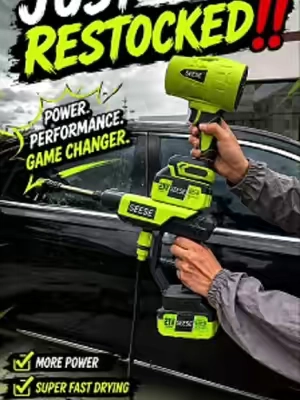 Not just one…but tow.#carowners #blower #powerwasher #pressurewashing #SEESESuperBrandDay 